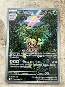 Exeggutor Illustration Rare 135/132 Pokemon Mega Evolution English IR MINT - Image 1