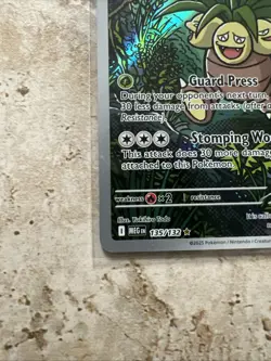 Exeggutor Illustration Rare 135/132 Pokemon Mega Evolution English IR MINT - Image 5
