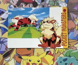 Pokemon Vintage Pocket Monsters Vending HOLO Prism Sticker 1999 Bandai Nintendo - Image 5