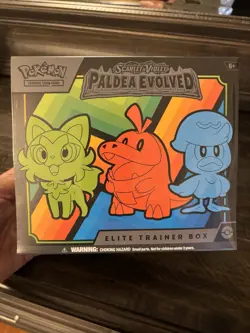 Pokemon TCG Paldea Evolved Elite Trainer Box ETB Factory Sealed NEW - Image 1