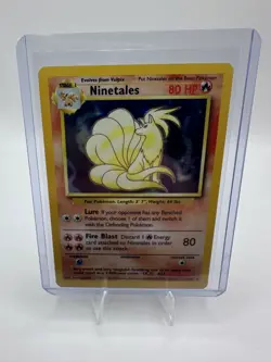 Ninetales 12/102 Holo - Base Set - Vintage 1999-2000 - Pokemon TCG - Image 3