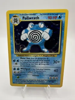 Poliwrath 13/102 Holo - Base Set - Vintage 1999-2000 - Pokemon TCG - Image 1
