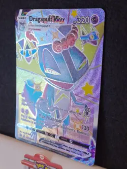 SWSH097 Dragapult VMAX Sword Shield Black Star Promo Pokemon TCG Ultra Rare NM - Image 3