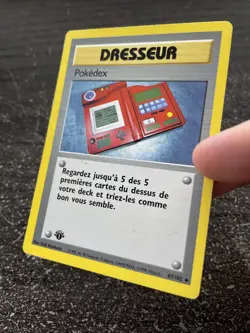 POKEDEX UNCO - POKEMON 87/102 SET DE BASE EDITION 1 FR - Image 3