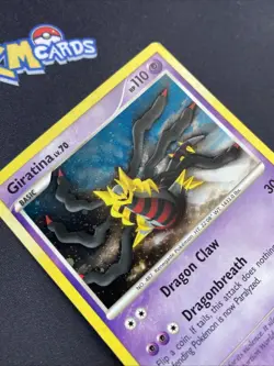 Pokemon TCG Giratina Platinum Base Set 28/127 Cosmos Holo Rare MP. - Image 3