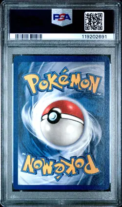 1999 Fossil Moltres #27 1st Edition Non-Holo PSA 8 - Image 2