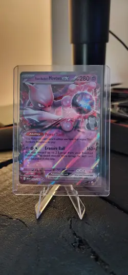 Team Rocket's Mewtwo ex - 081/182 Pokemon SV10: Destined Rivals Holo Double Rare - Image 1