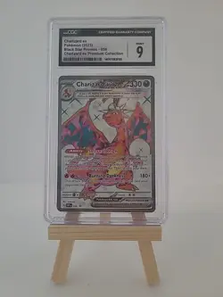 Charizard ex 056 - Scarlet And Violet Black Star Promo - Graded CGC 9 - Image 1