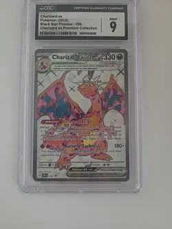 Charizard ex 056 - Scarlet And Violet Black Star Promo - Graded CGC 9 - Image 3