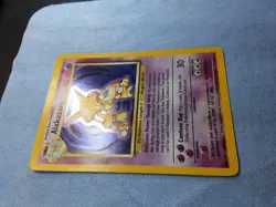 Pokemon Alakazam Holo Mint Base Set 1/102 Vintage 1999 Wotc - Image 3