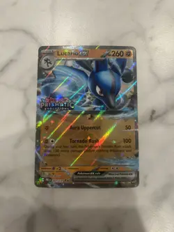 Prismatic Evolutions Stamped Collection Lucario & Tyranitar Promos + Jumbo Card - Image 5