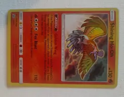 "Shining Ho-Oh" Pokemon PTG Card SM70/Sun & Moon Promo Shining Legends - Image 2