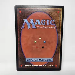 Magic The Gathering MTG Black Lotus Oversized 6" X 9" Promo Card 1996 - Image 2