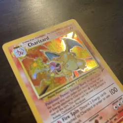 Pokemon TCG Charizard Base Set 2 Holo Unlimited Rare Card 4/130 - Image 2