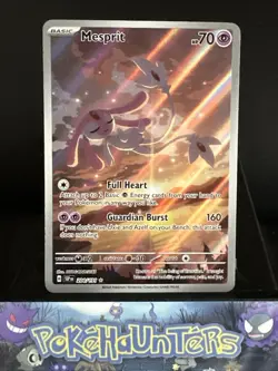 Pokemon Card Mesprit 204/191 Surging Sparks Illustration Rare Near Mint - Image 1