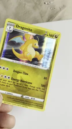 Dragonite 131/195 Holo Rare Silver Tempest Pokemon Card NM Fresh Pull - Image 2