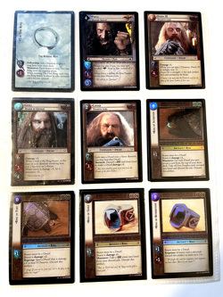 Lord of the Rings LOTR TCG Reflections Complete full set (all 52 foil cards) R+ - Image 1