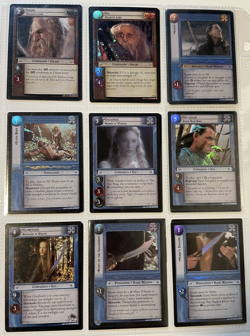 Lord of the Rings LOTR TCG Reflections Complete full set (all 52 foil cards) R+ - Image 2