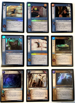 Lord of the Rings LOTR TCG Reflections Complete full set (all 52 foil cards) R+ - Image 3