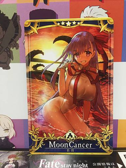 BB Stage 5 Moon Cancer Star 5 FGO Fate Grand Order Arcade Mint Card - Image 1