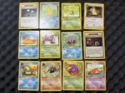 Pokemon French 1st Edition Team Rocket & Fossil Card Lot - Image 1