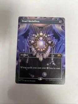 Pearl Medallion Borderless Nonfoil MH3 Card #0347 MTG - Image 1
