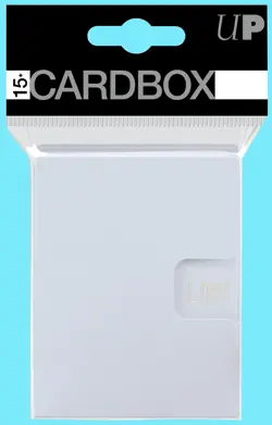 Ultra Pro White 15+ Deck Box 3-Pack Cube Draft Packs Card Storage ccg tcg case - Image 1
