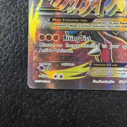 Mega Lucario EX 55a/111 Furious Fists TCG Card Pokemon See Photos - Image 2