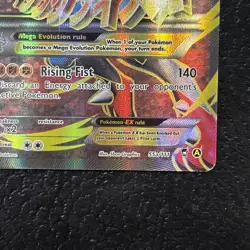 Mega Lucario EX 55a/111 Furious Fists TCG Card Pokemon See Photos - Image 3