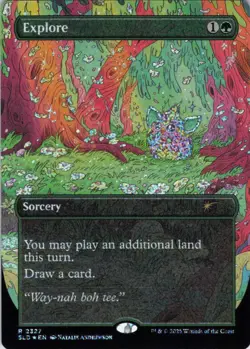 MTG Explore (Confetti Foil) (2327) | NM Foil | Secret Lair Furby {SLD} - Image 2