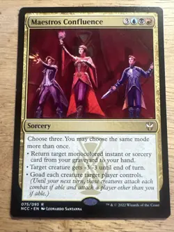x1 Maestros Confluence R MTG Commander Streets of New Capenna M/NM, English - Image 1