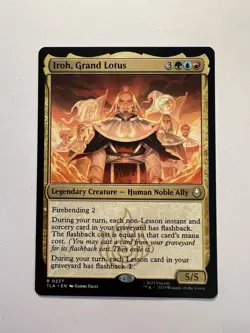 Iroh, Grand Lotus - MTG TLA Avatar: The Last Airbender - NM - Image 1