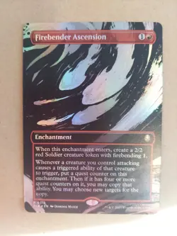 Firebender Ascension (Borderless) Avatar: The Last Airbender Foil - Image 1