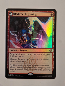Redirect Lightning R0151 Foil Avatar: The Last Airbender MTG NM Never Played - Image 1
