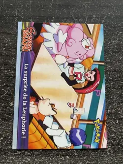 CARTE POKEMON TOPPS SNAP - SCREEN SNAPS! LA SURPRISE DE LA LEUPHORIE NEUF FR - Image 1