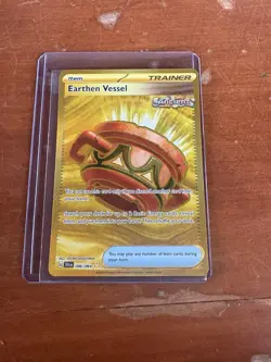 Pokemon TCG Earthen Vessel 096/064 Shrouded Fable 2024 Gold Hyper Rare - Image 2