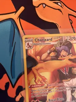 2022 Pokemon SWSH Lost Origin Charizard Trainer Gallery #TG03/TG30 - Image 2