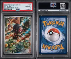 Pokemon Lechonk Obsidian Flames Illustration Rare #209 PSA 10 Gem Mint - Image 3