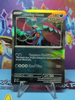 Pokemon TCG Temporal Forces Roaring Moon - 109/162 - Holo Rare - NM/M NP - Image 1