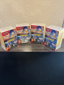 Pokemon TCG Scarlet & Violet Surging Sparks Booster Bundle Lot Of 4 New Sealed - Image 2