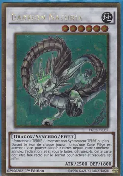 Yu-Gi-Oh! Barkion Naturia PGL2-FR087 1ere Edition Premium Gold Rare COMME NEUF ! - Image 1