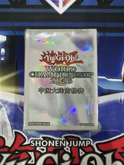 Yugioh China WCQ 2025 Sleeves 70ct Konami Official - Image 1