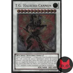 Yugioh T.G. Halberd Cannon EXVC-EN043 Ultimate Rare LP - Image 1