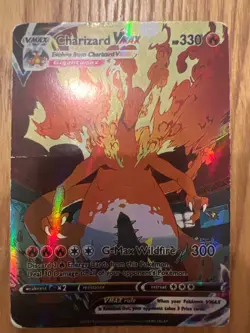 Charizard Vmax 2019 pokemon card in good condition with small damages - Image 3