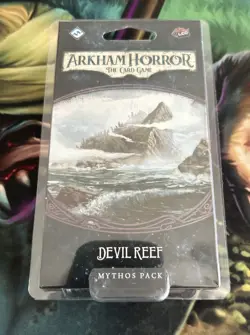 Brand New Sealed Arkham Horror LCG Devil Reef Mythos Pack Fantasy Flight x1 - Image 1