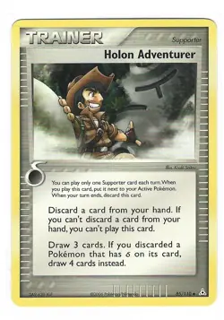 Pokemon Card Holon Adventurer World Championships 2007 85/110 NM Non-Holo TCG - Image 1