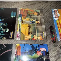 Topps Pokemon Card Lot 21 Cards Vintage Mewtwo Strikes Back Pikachus Vacation - Image 4