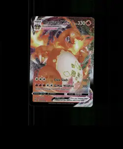 SPARKLING HOLO Charizard Card Charizard Pokemon Card READ DESCRIPTION BELOW p2 - Image 1