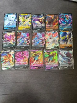 HUGE 90x Japanese Ultra Rare V Pokemon Card Bundle + 45 top loaders - Image 4