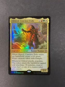 Ghired, Conclave Exile - Foil - Commander 2019 - Magic the Gathering - MTG - Image 1